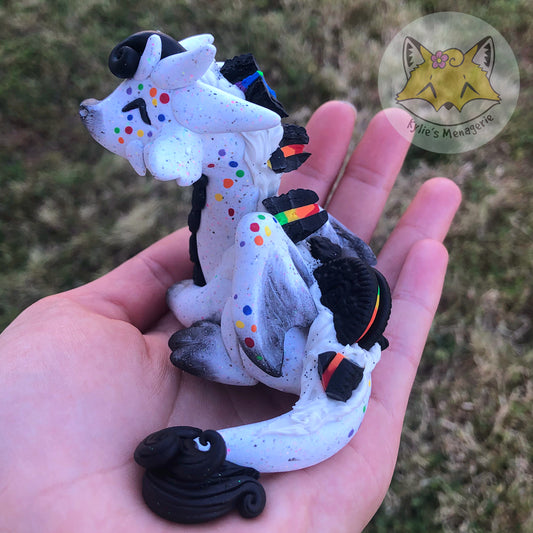 PREORDER Rainbow Oreo dragon