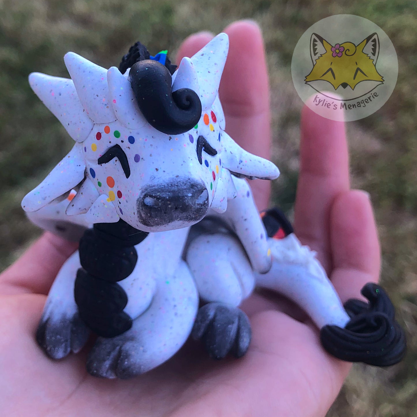 PREORDER Rainbow Oreo dragon