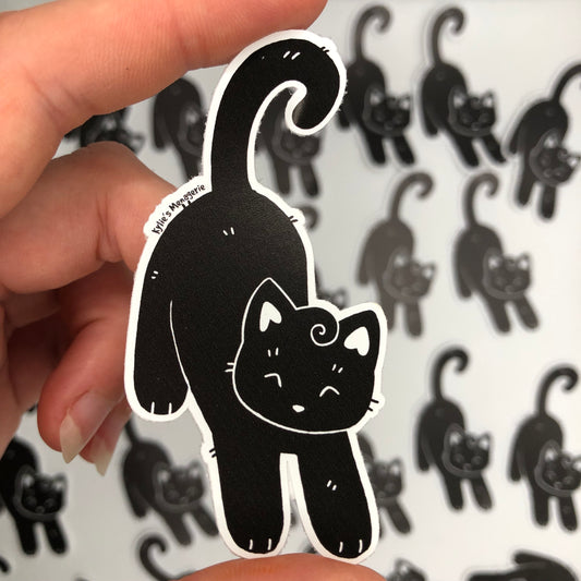Misprint cat sticker