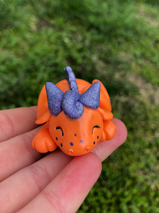 Orange Sleepy Dragon