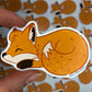 Misprint fox sticker #1