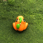 Tiny tangerine frog