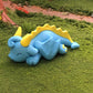 Sleepy blue dragon